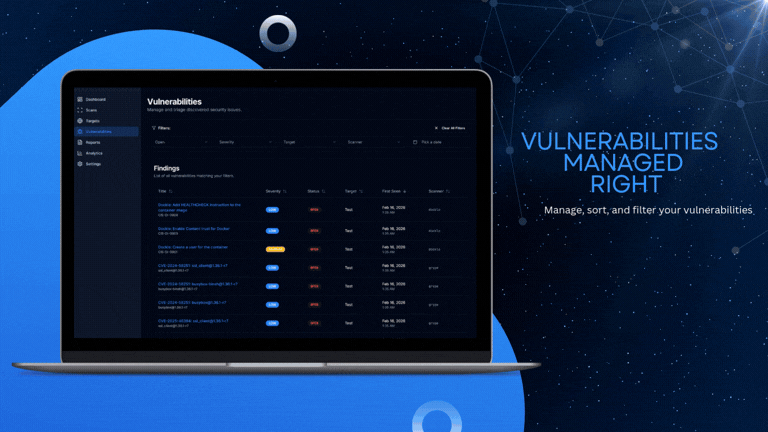 Home an engagement video of aman vulnerability scanner